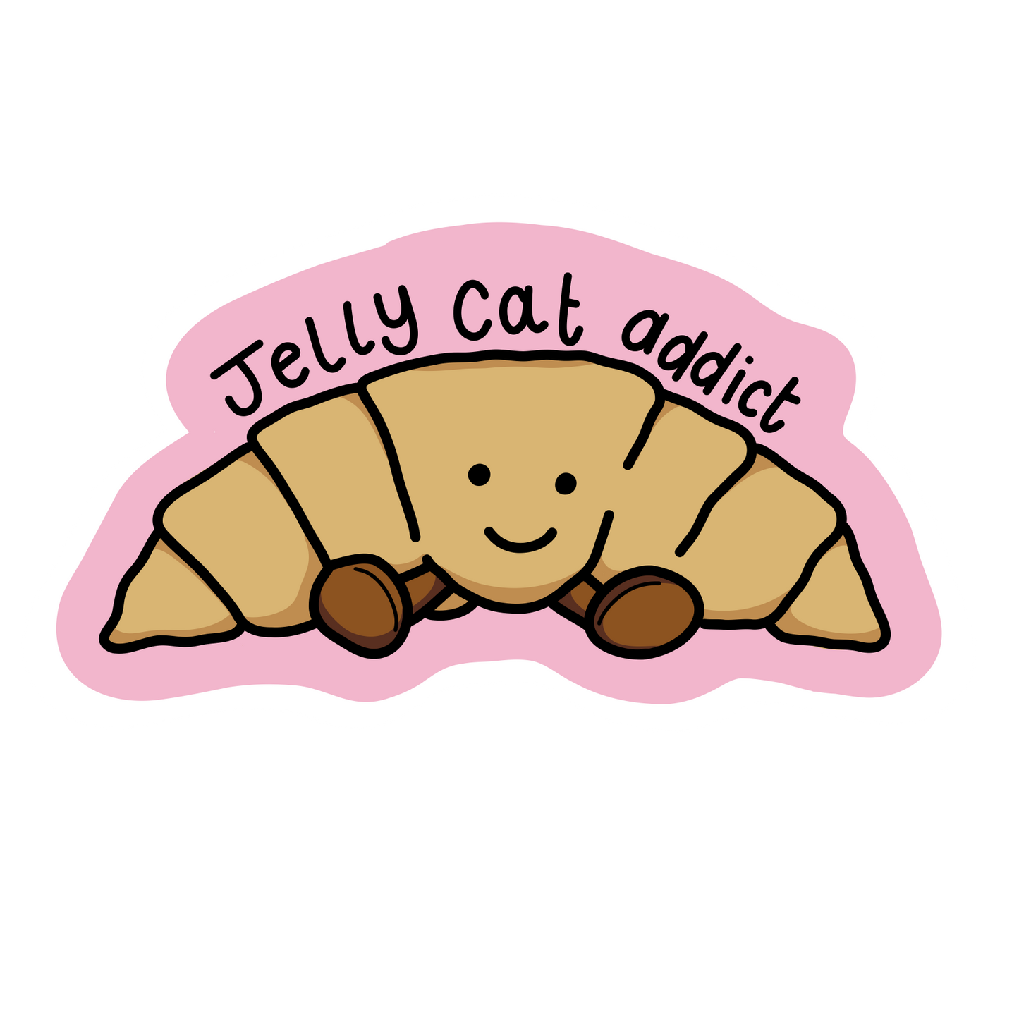 Jellycat Addict Sticker