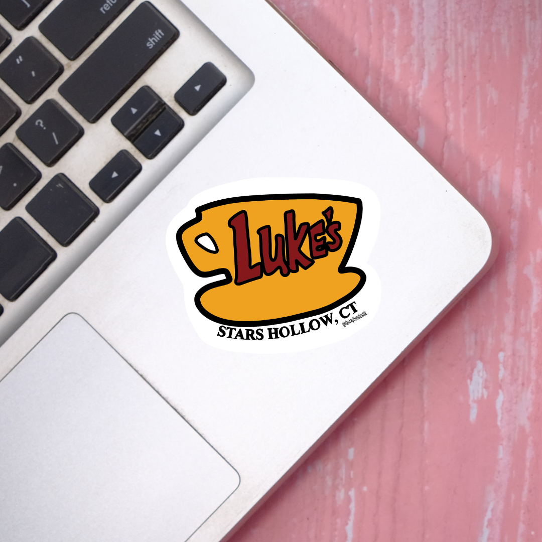 Lukes Diner Sticker