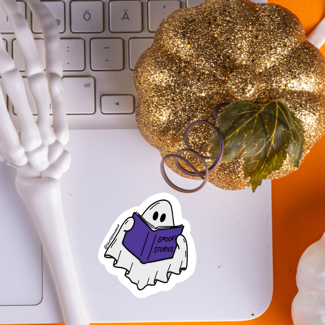 Ghost Reading Sticker