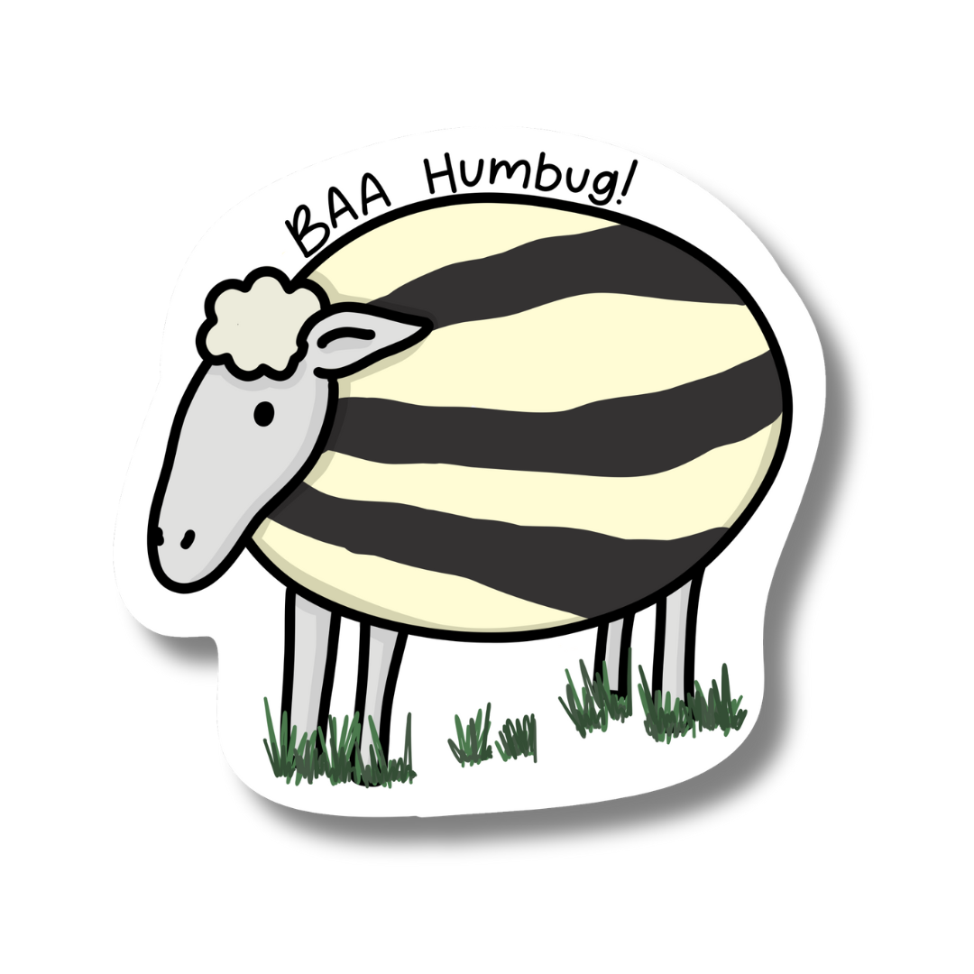 Baa Humbug Sticker