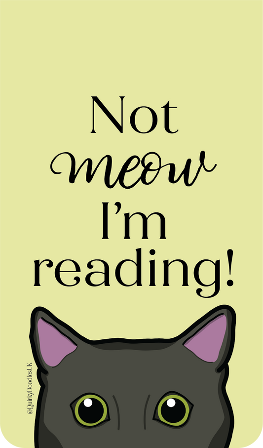 Not Meow: Bookmark