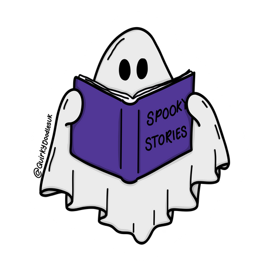 Ghost Reading Sticker