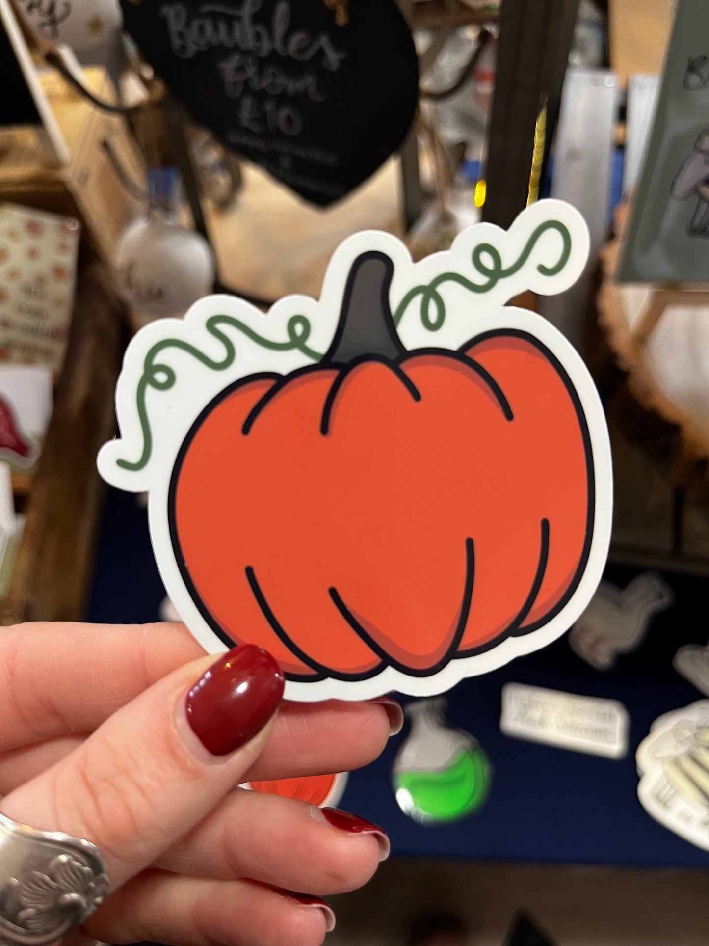 Pumpkin Sticker